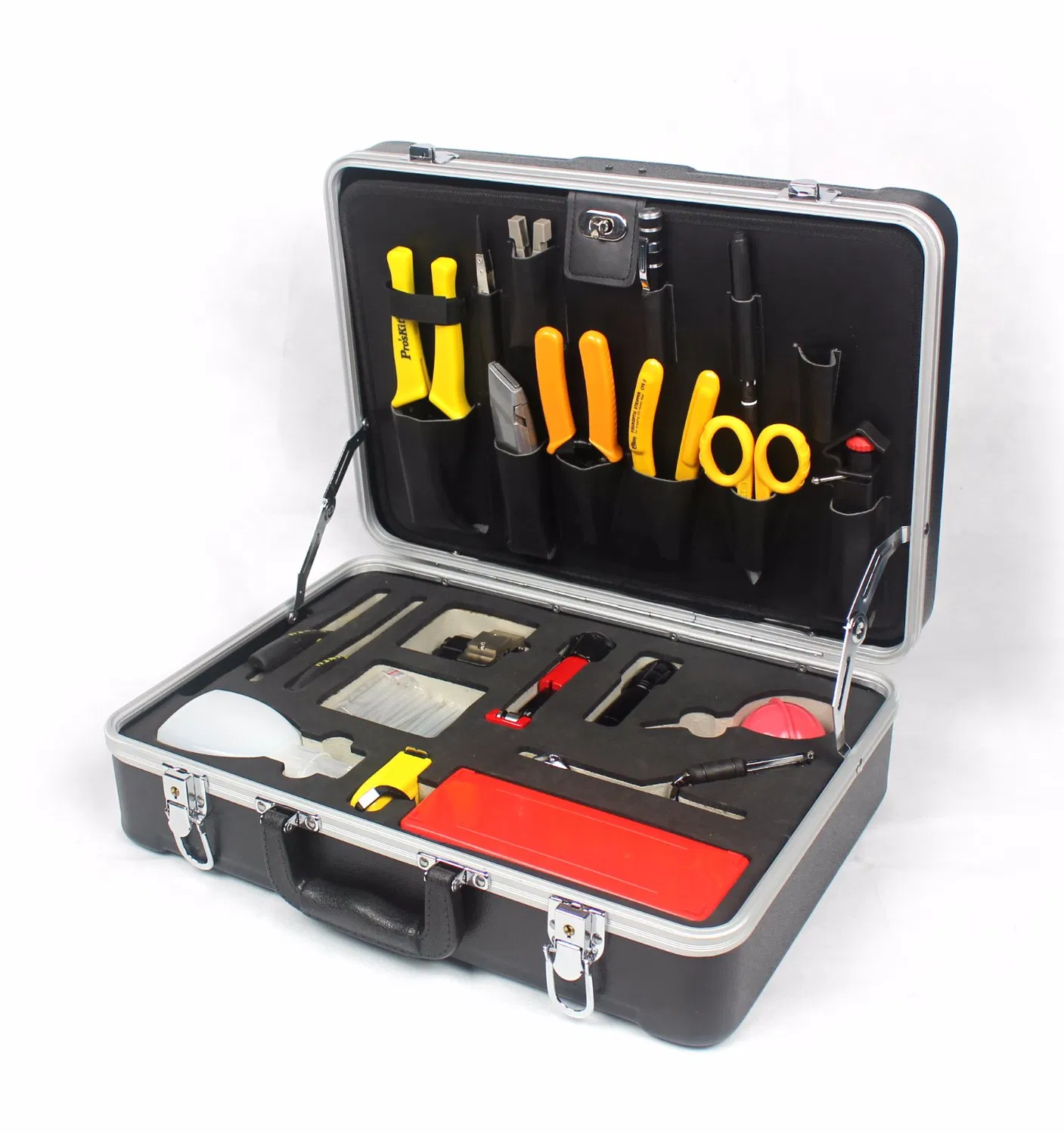 Outil à main de boîte à outils de connecteur rapide de dénudage de fibre optique