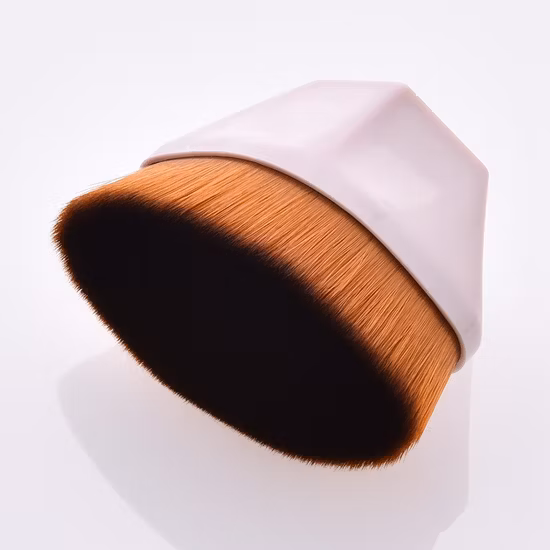 Pinceau de fond de teint en fibre synthétique de nouveauté en gros avec étui de protection pinceaux de maquillage pinceaux de maquillage