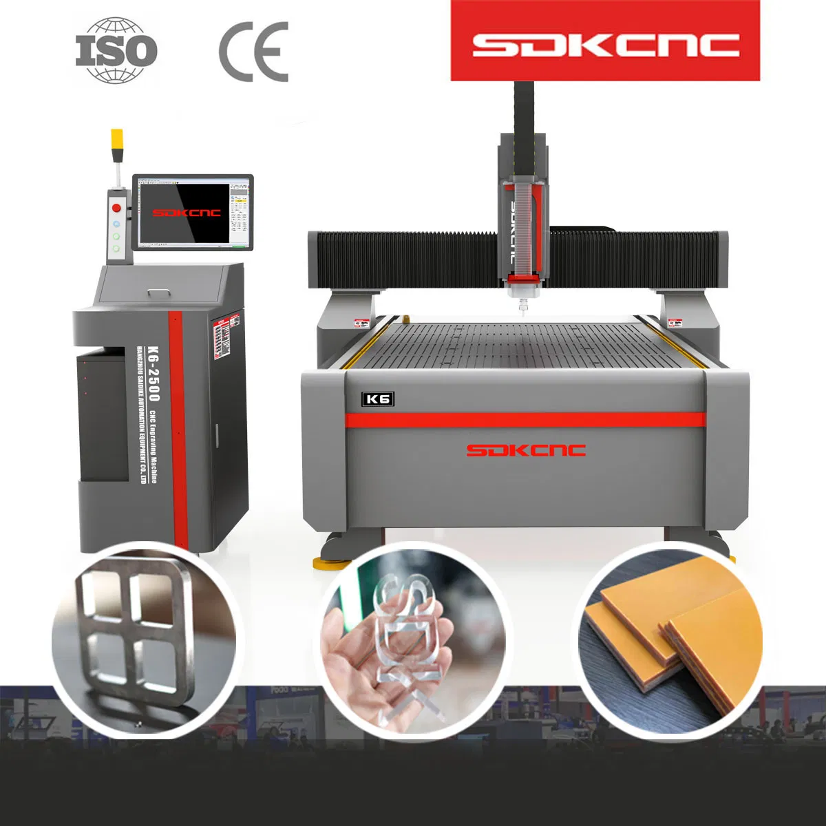 Pas cher CNC Gravure Sculpture Machine De Découpe Meubles À Bois Fabrication De Panneaux De Fibres MDF Pierre 3D Enravging 3 Axes CNC Multi Tête Routeur Autre Travail Du Bois